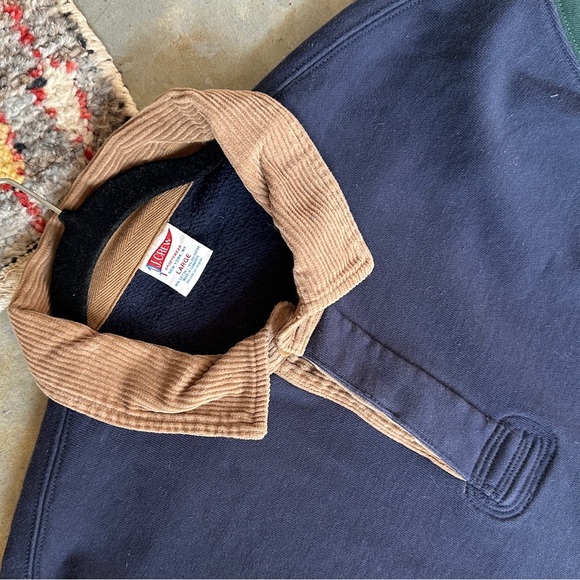 J.Crew Colorblock Rugby Sweatshirt – Size Large - Picture 2 of 4